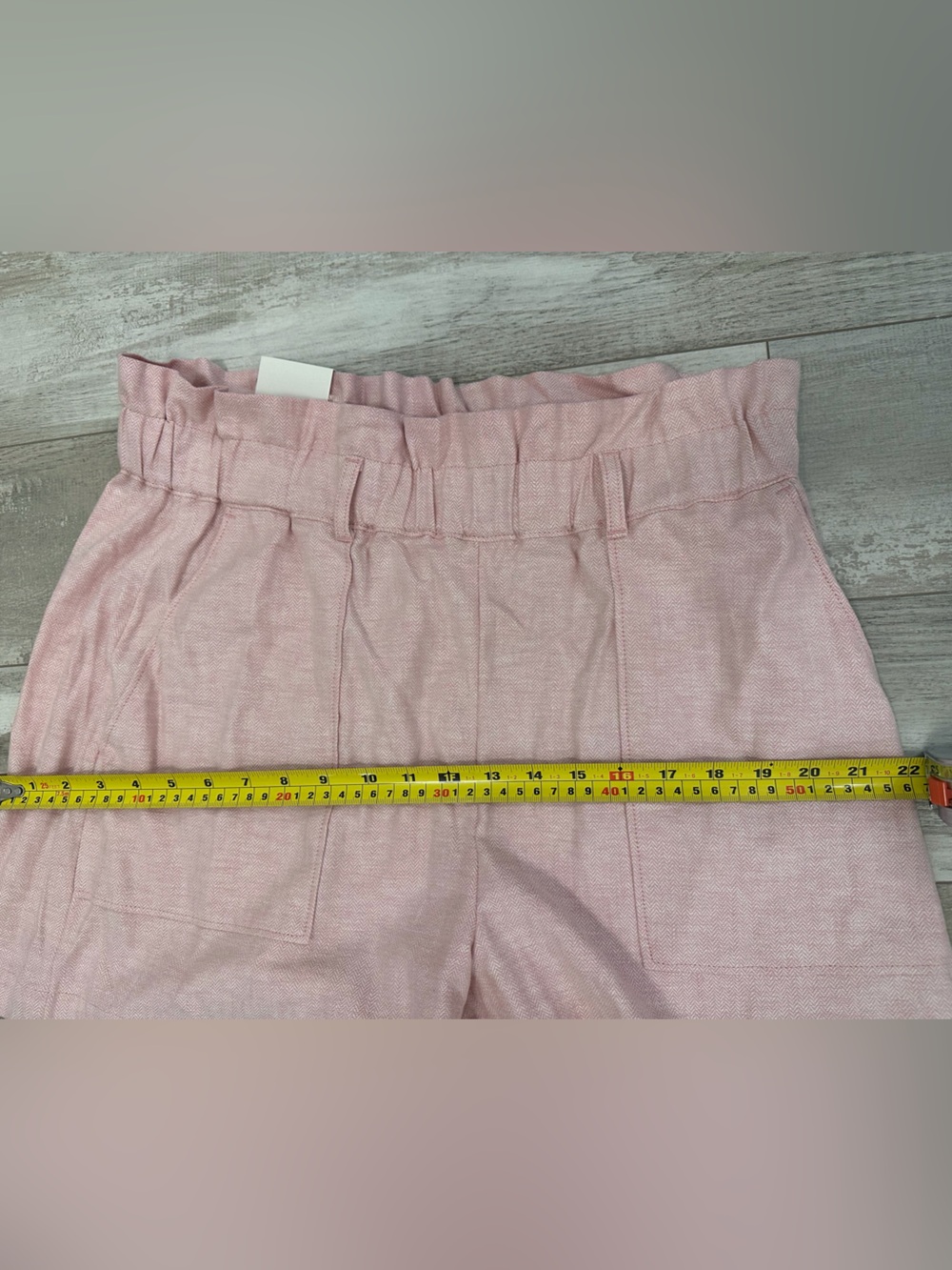 Banana Republic Linen Blend Tie Waist Shorts - size L NWT - Picture 8 of 8